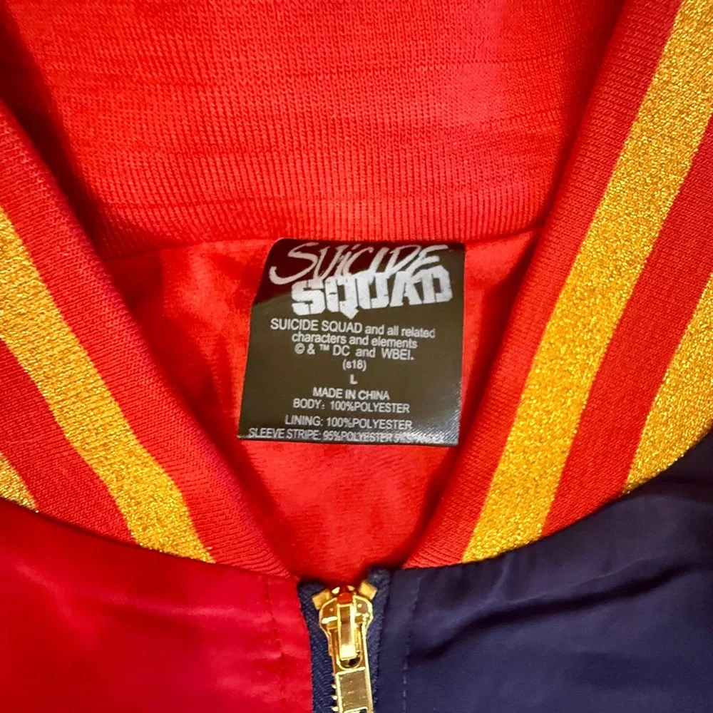 Bioworld Suicide Squad Harley Quinn Women’s Junior Jacket Size L - Picture 2 of 3